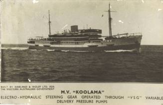 The MV KOOLAMA