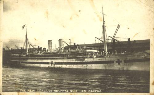 The New Zealand Hospital Ship SS MAHENO