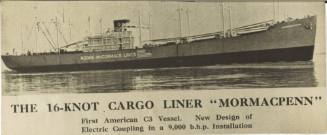 The cargo liner MORMACPENN