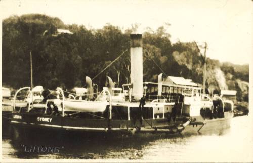 HMCS LATONA, 390 tons, owned by the NSW Government