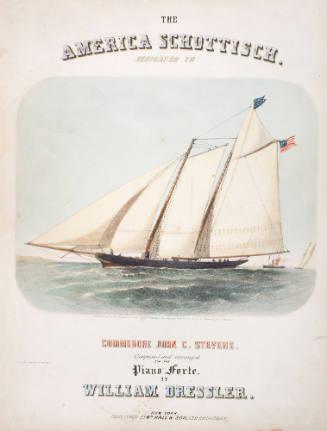 The AMERICA Schottisch dedicated to Commodore John C. Stevens