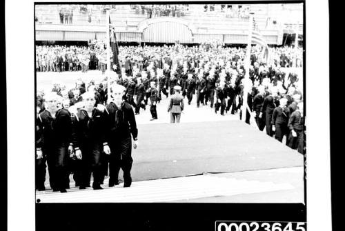 Street parade : Visit of the United States Pacific Fleet to Sydney 20 - 21 March 1941