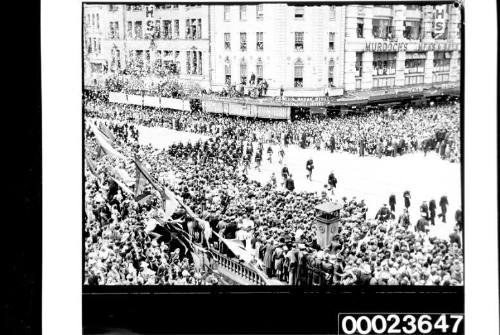 Street Parade : Visit of the United States Pacific Fleet to Sydney 20 - 21 March 1941