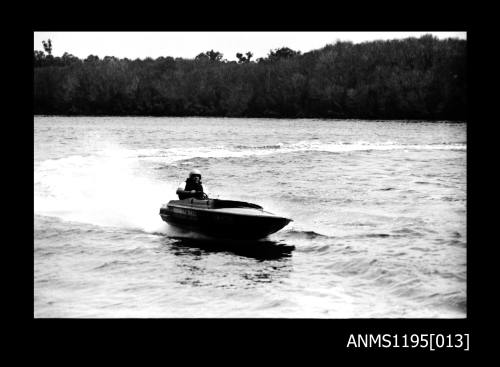 Deepwater Motor Boat Club Races 1970, inboard skiff THUNDA-BABE