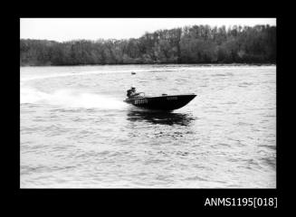 Deepwater Motor Boat Club Races 1970, inboard skiff HOBO