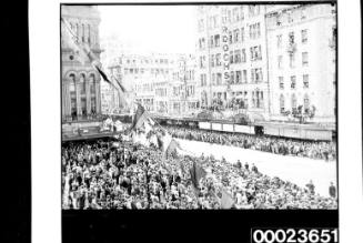 Street parade : Visit of the United States Pacific Fleet to Sydney 20 - 21 March 1941