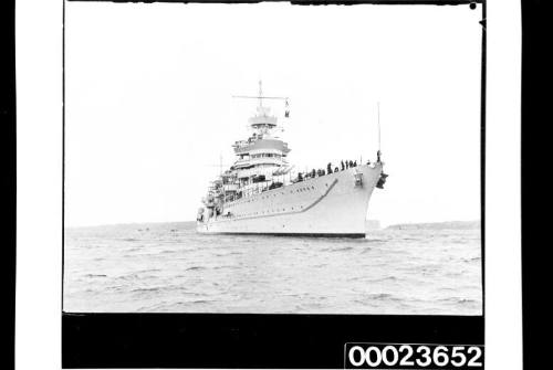 US destroyer : Visit of the United States Pacific Fleet to Sydney 20 - 21 March 1941