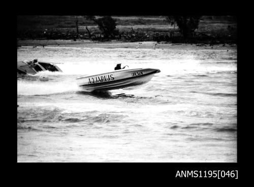 Silverwater January 1971, outboard runabout AQUARIUS