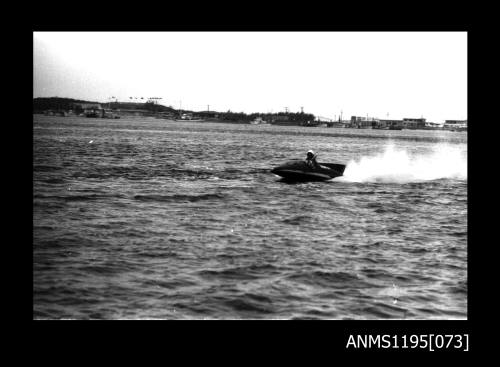 Australian National Speedboat Championships 1971, inboard hydroplane NAIAD II