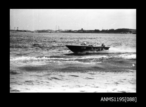 Australian National Speedboat Championships 1971, inboard runabout MICHAEL X