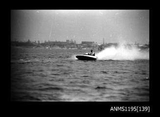 Australian National Speedboat Championships 1971, unidentified inboard hydroplane