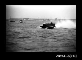 Australian National Speedboat Championships 1971, unidentified inboard hydroplane