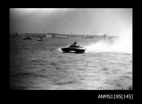 Australian National Speedboat Championships 1971, unidentified inboard hydroplane