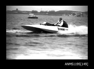 Australian National Speedboat Championships 1971, inboard hydroplane CHINOOK