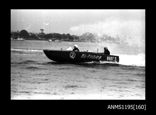 Australian National Speedboat Championships 1971, inboard runabout EL-TIGRE