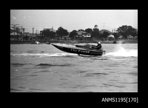 Australian National Speedboat Championships 1971, inboard skiff THE COUNT