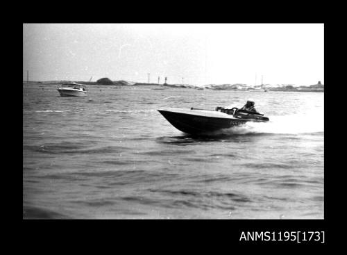 Australian National Speedboat Championships 1971, inboard skiff ASSASSIN TOO