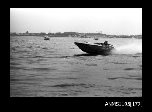 Australian National Speedboat Championships 1971, inboard skiff ASSASSIN TOO