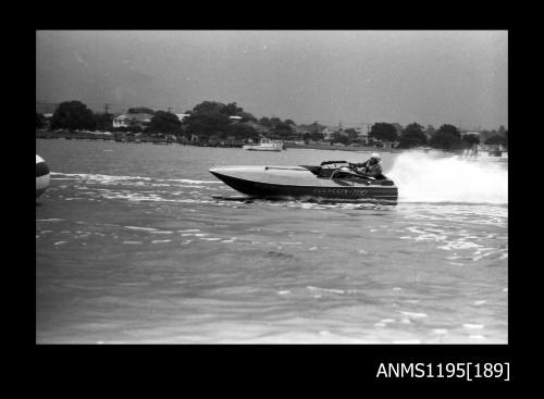 Australian National Speedboat Championships 1971, inboard skiff ASSASSIN-TOO