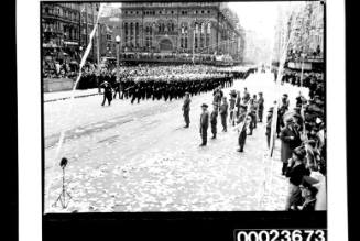 Street parade : Visit of the United States Pacific Fleet to Sydney 20 - 21 March 1941