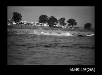 Lake Glenmaggie 1971, SK type inboard drag boat YOGI BEAR