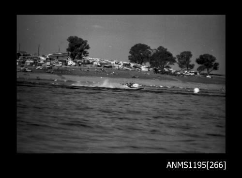 Lake Glenmaggie 1971, unidentified inboard powerboat