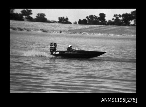 Lake Glenmaggie 1971, outboard skiff MISSILE