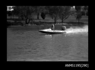 Lake Glenmaggie 1971, outboard catamaran SCORPION