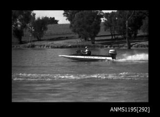 Lake Glenmaggie 1971, outboard catamaran STING-A