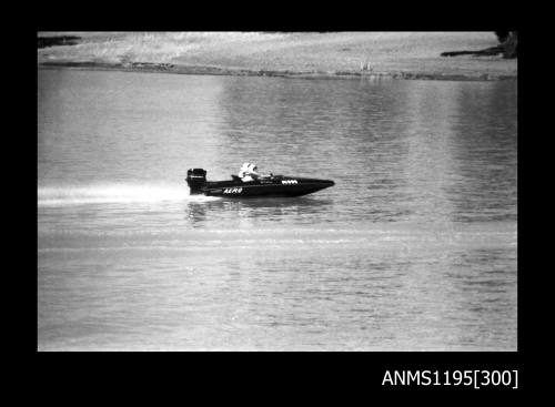 Lake Glenmaggie 1971, outboard runabout AERO