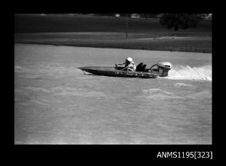 Lake Glenmaggie 1971, outboard runabout P-WEE