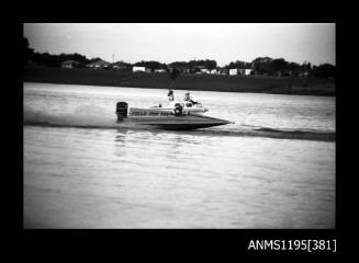 Lake Glenmaggie 1971, outboard catamaran FULLA-FUN TOO