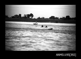 Lake Glenmaggie 1971, outboard catamaran WILD CAT