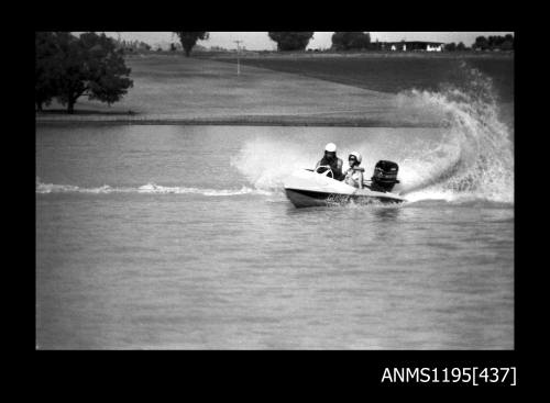 Lake Glenmaggie 1971, outboard runabout MINI