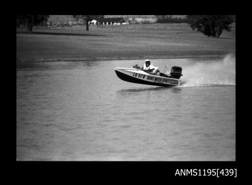 Lake Glenmaggie 1971, outboard runabout RON'S HUNTER