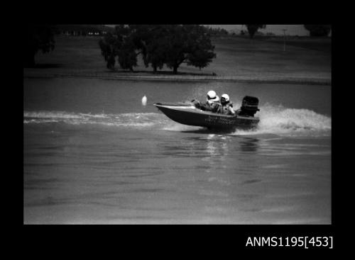 Lake Glenmaggie 1971, outboard runabout JUST NIPPER