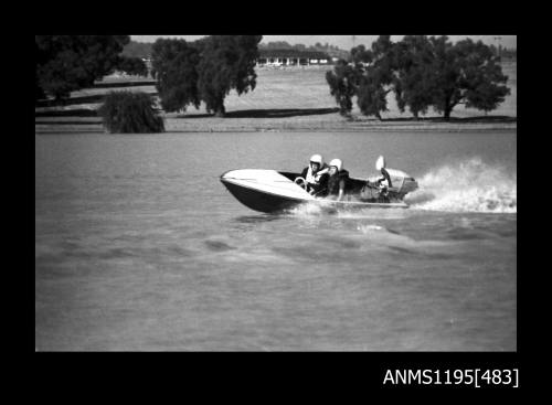 Lake Glenmaggie 1971, unidentified outboard runabout