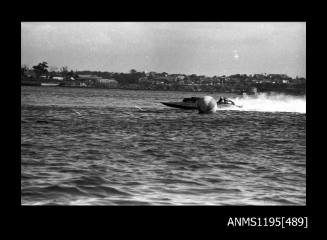 Hen and Chicken Bay 1970s, inboard hydroplane WASP TWO