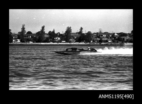 Hen and Chicken Bay 1970s, inboard hydroplane WASP TWO