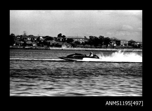 Hen and Chicken Bay 1970s, inboard hydroplane WASP TOO