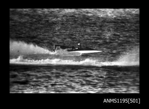 Hen and Chicken Bay 1970s, inboard hydroplane TABOO