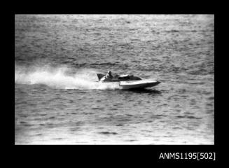 Hen and Chicken Bay 1970s, inboard hydroplane PEST