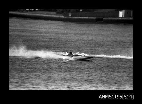 Hen and Chicken Bay 1970s, inboard hydroplane VOODOO IV