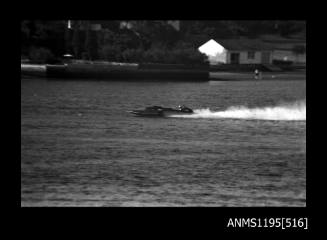 Hen and Chicken Bay 1970s, inboard hydroplane WASP TWO