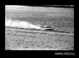 Hen and Chicken Bay 1970s, cabover type inboard hydroplane TABOO