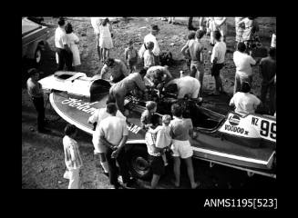 Hen and Chicken Bay 1970s, inboard hydroplane VOODOO IV