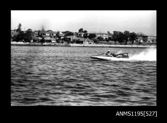 Hen and Chicken Bay 1970s, cabover type inboard hydroplane TABOO