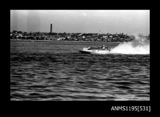 Hen and Chicken Bay 1970s, inboard hydroplane PEST