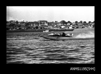 Hen and Chicken Bay 1970s, inboard hydroplane VOODOO IV