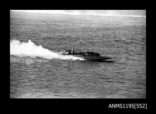 Hen and Chicken Bay 1970s, inboard hydroplane WASP TWO